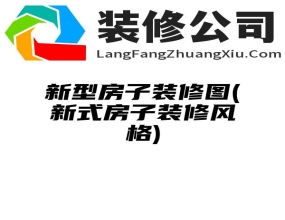 新型房子装修图(新式房子装修风格)