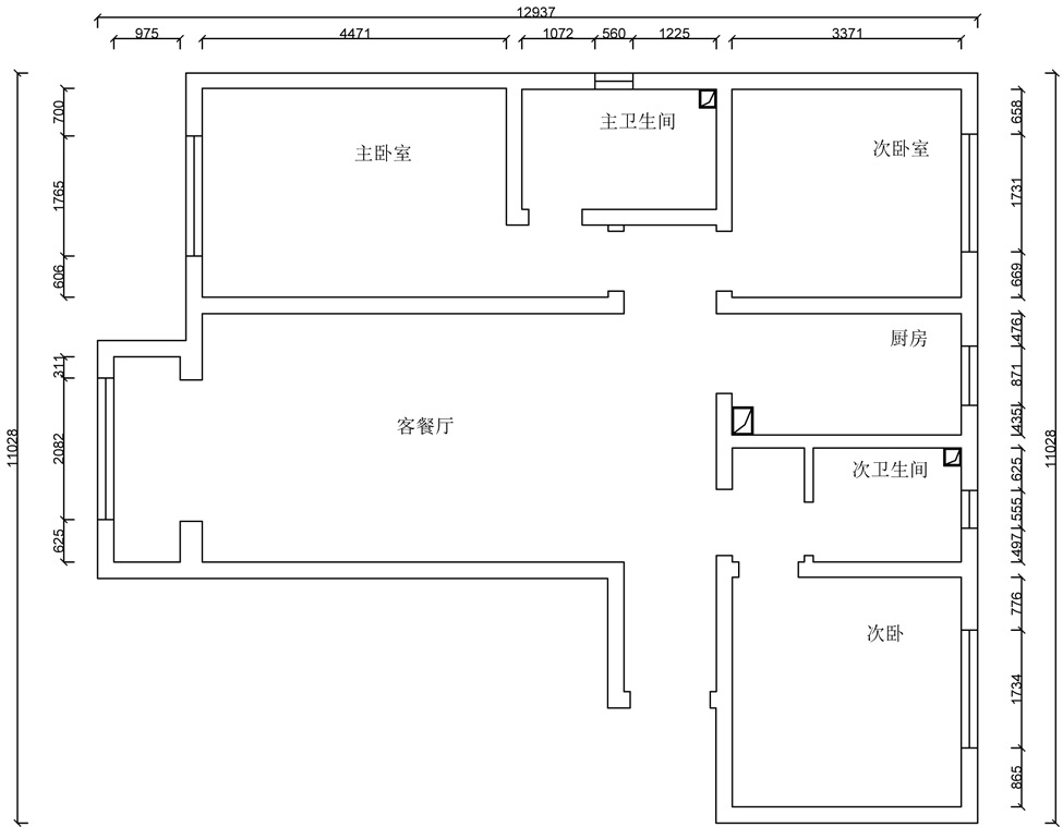 原始结构图